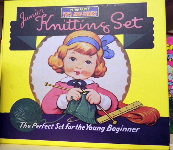 29 Retro Junior Knitting Set at Kershaw's Garden Centre