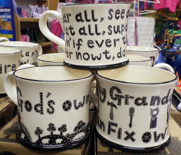 44 Moorland Pottery Mugs at Kershaw’s Garden Centre